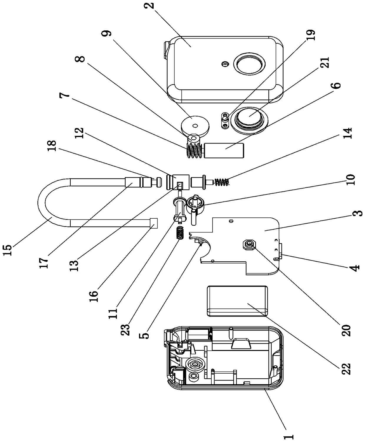 Bluetooth lock and unlocking method thereof