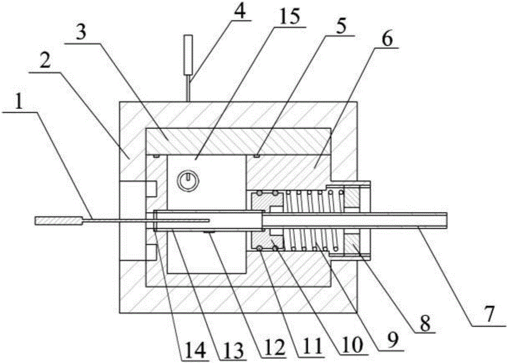 Bench and method for testing heat conductivity coefficient of heat exchange tube of EGR cooler