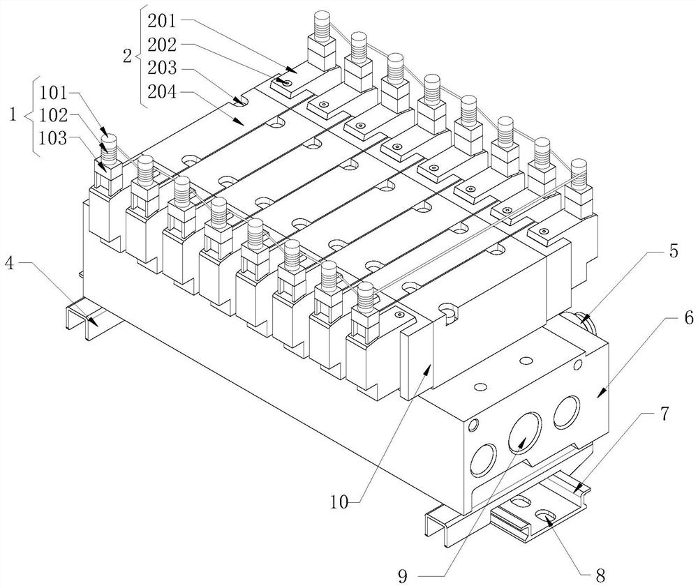 Electromagnetic adjusting equipment and using method thereof