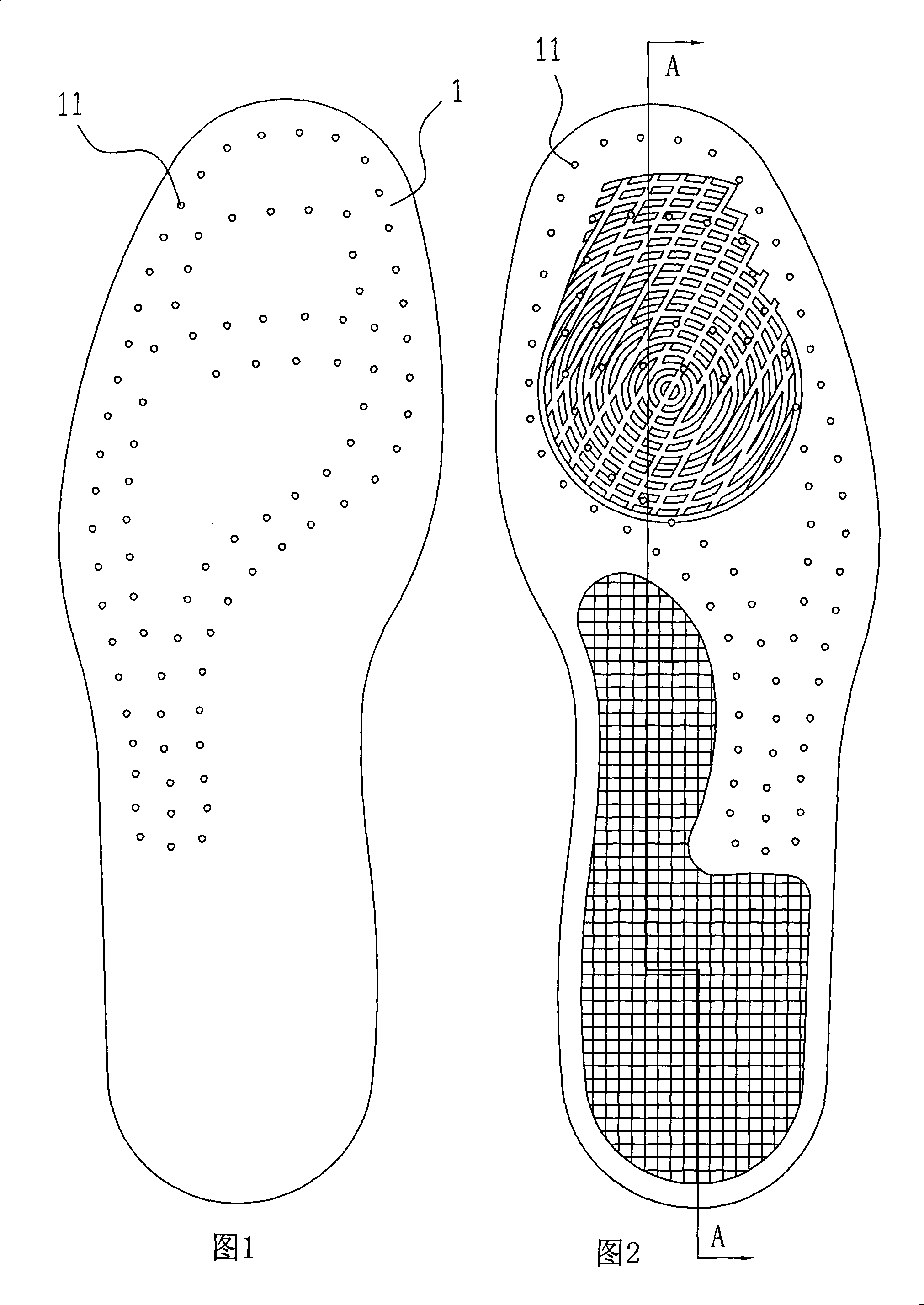 Method for making shoe-pad