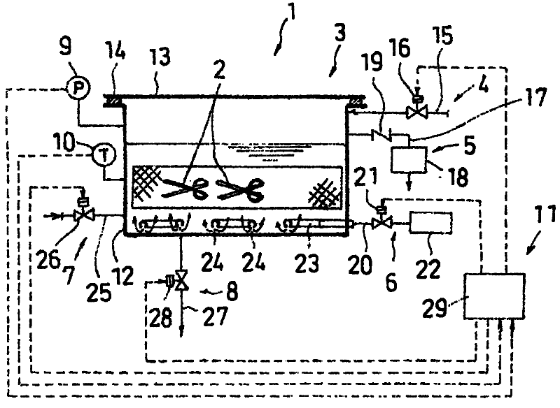 Cleaning device and cleaning method