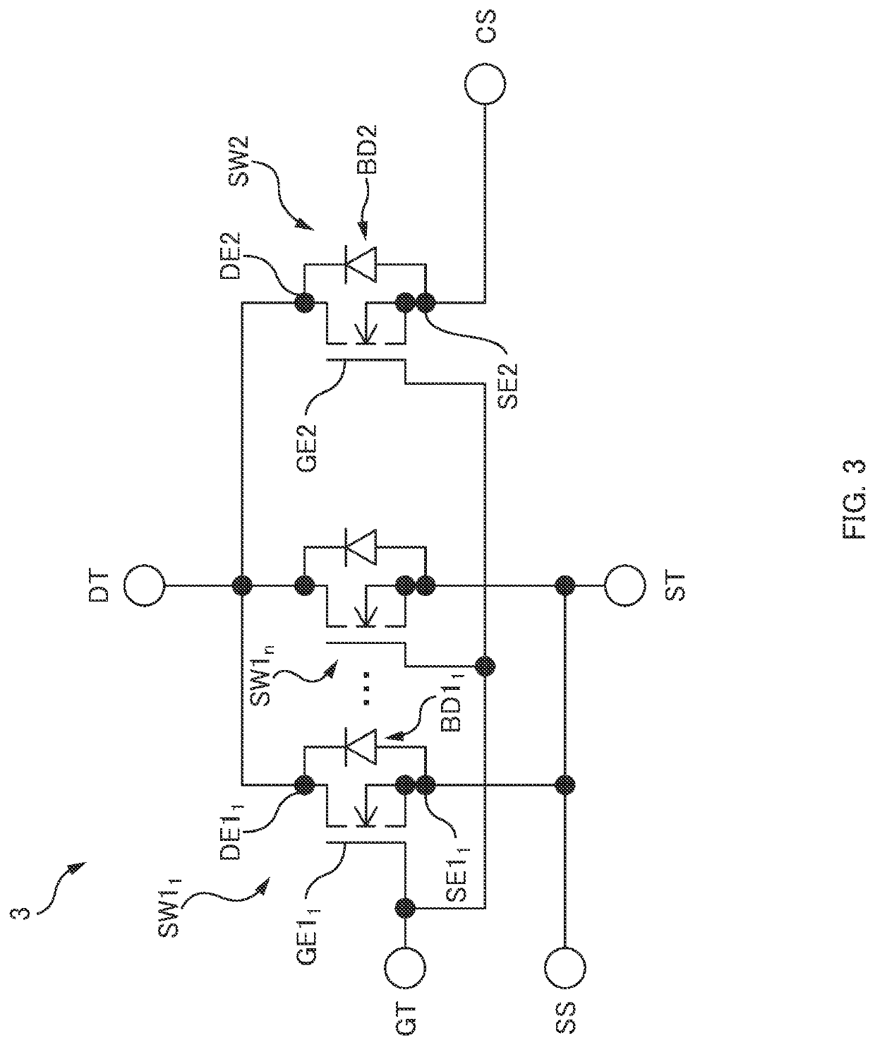 Electronic circuit and semiconductor module