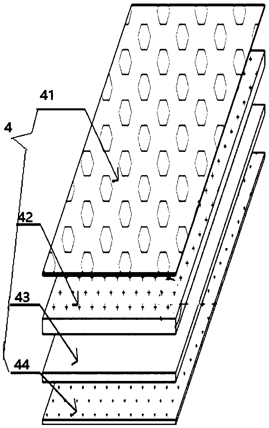 Water circulation warm-covering sleeping bag