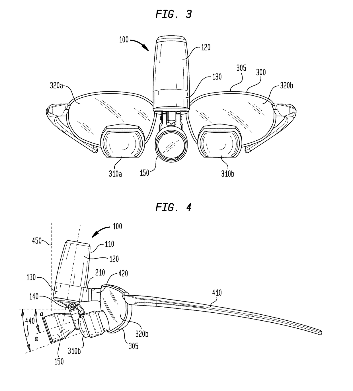 Cordless LED headlight and control thereof