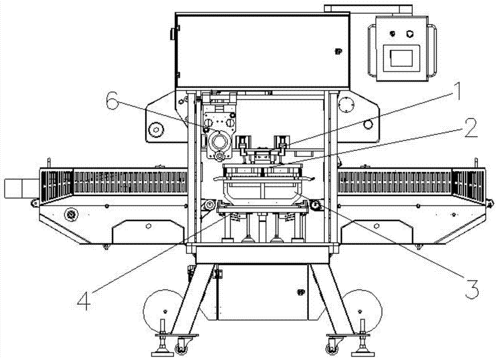 Online tray automatic sealing machine