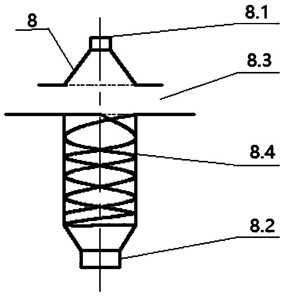 Screening and drying device