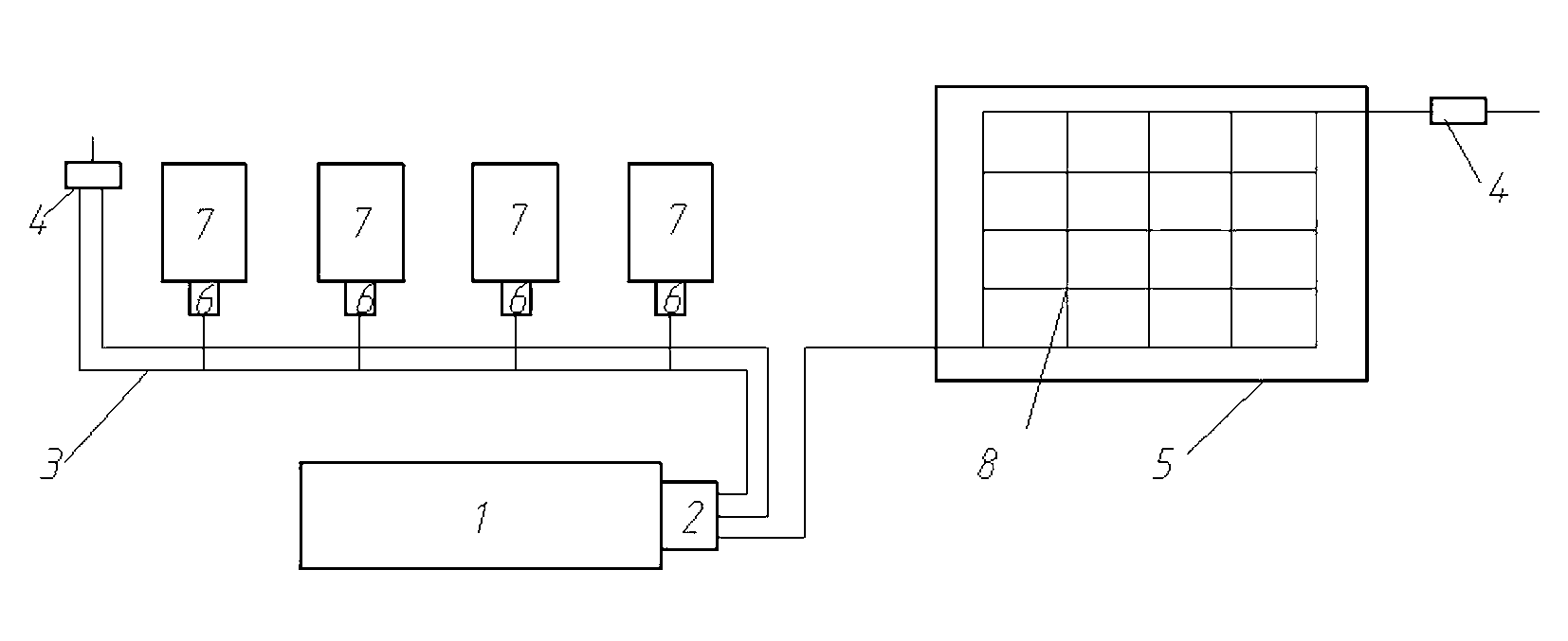 Integrated system for utilization of waste heat of tunnel kiln