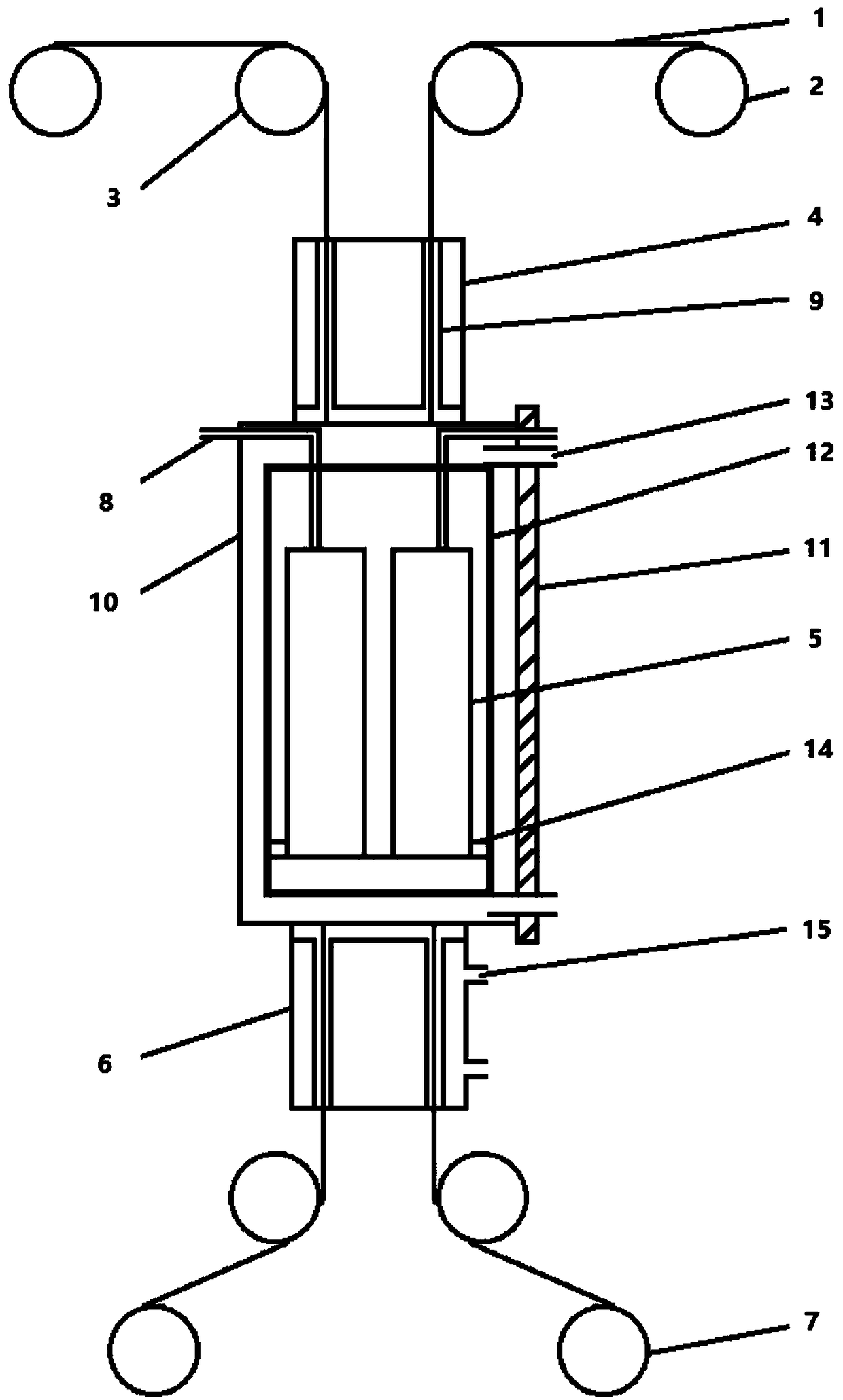 Device and method for manufacturing semi-hard or soft tantalum wire