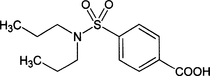 Preparation of sodium probenecid and potassium probenecid, compound injection prepared by sodium probenecid, potassium probenecid and beta-lactam antibiotics, and use thereof