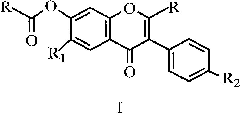 Use of isoflavone with substituent at intermedium ring 2 position as animal feed additives