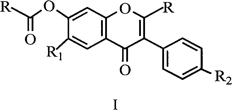 Use of isoflavone with substituent at intermedium ring 2 position as animal feed additives