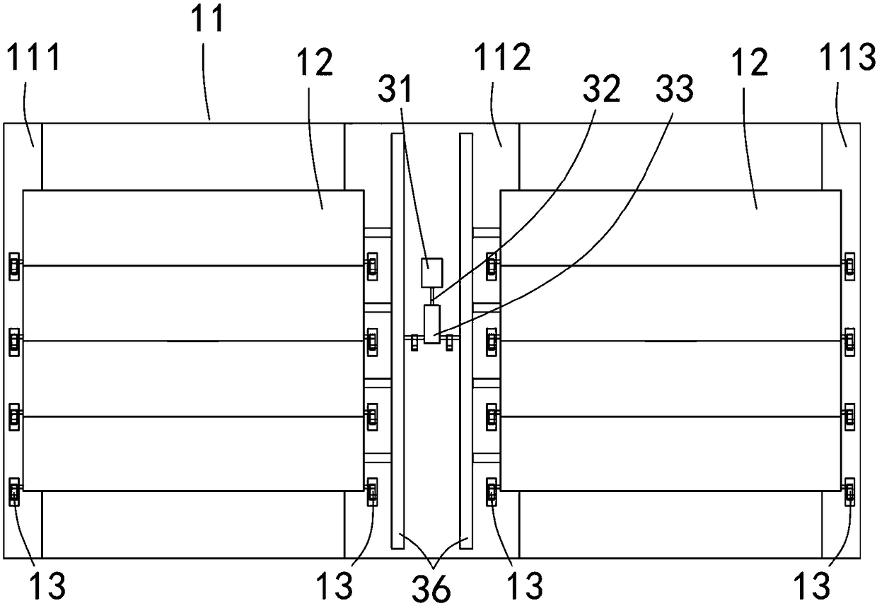 Smoke-gas treatment system in production and pouring process of submerged arc furnace