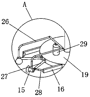 Efficient bag turning device for cultivation of edible mushrooms