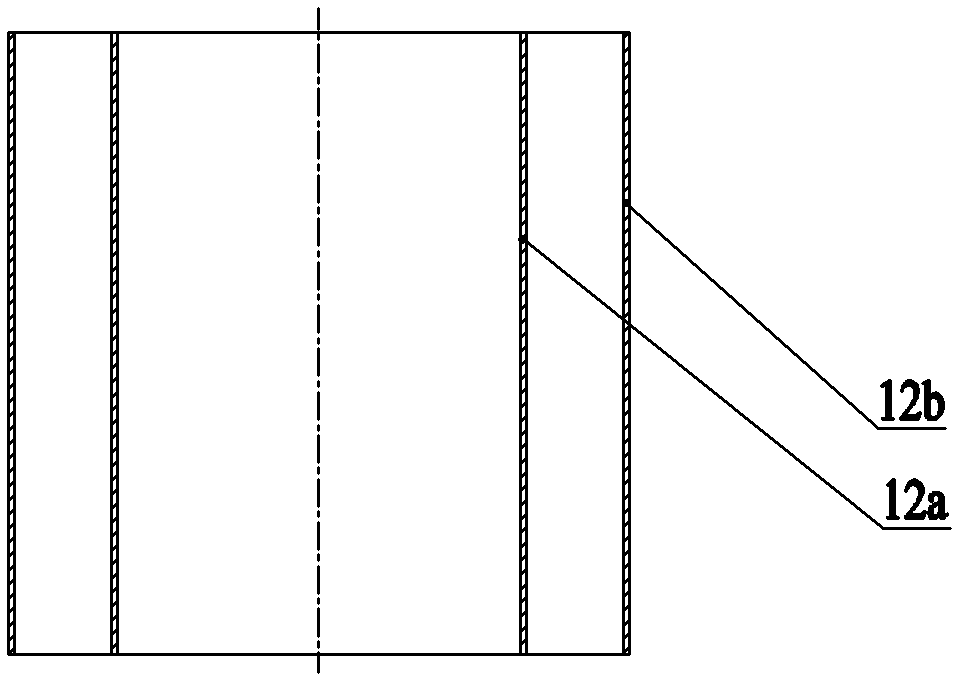 Air intake and deslagging device of coal gas producer