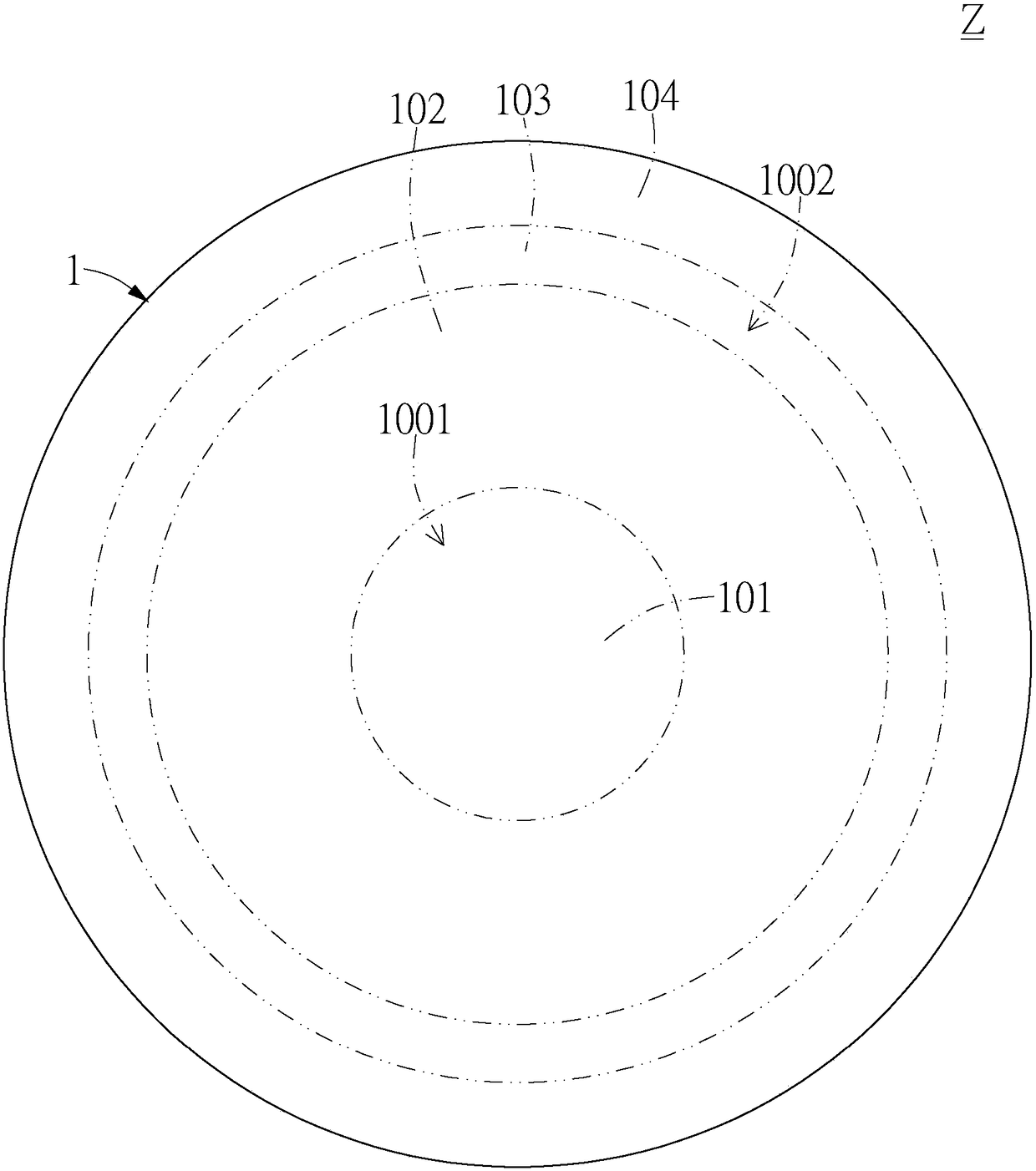 Smart contact lens and light-transmitting body thereof