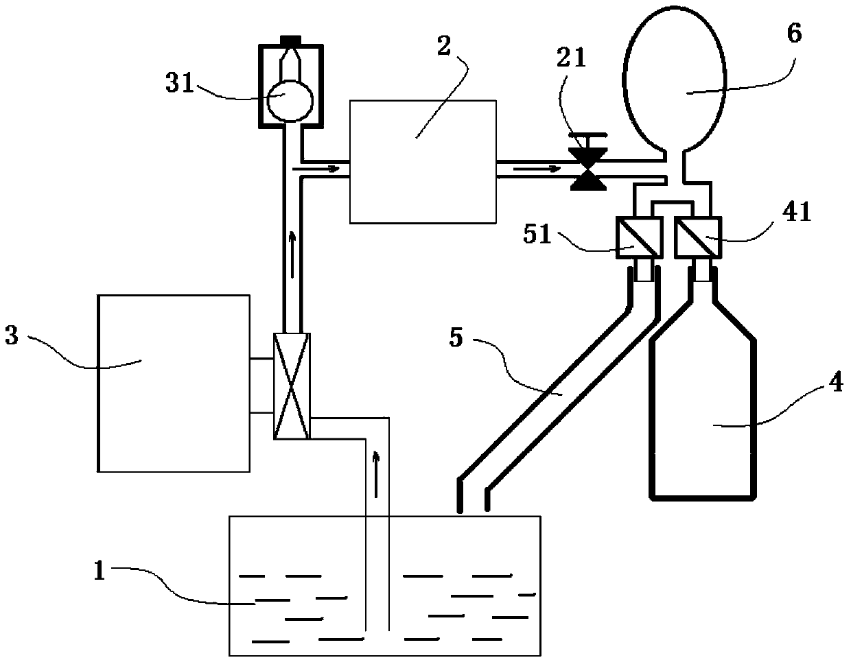 Mass flowmeter detecting device and detecting method