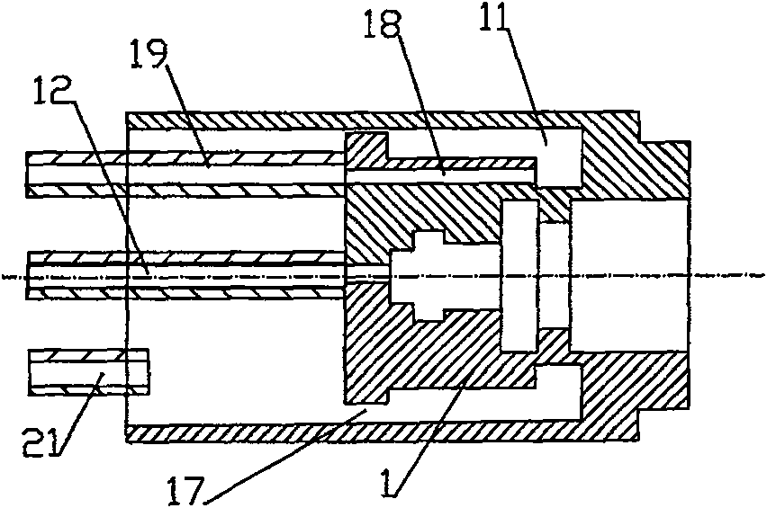 Steel-smelting continuous casting cutting torch