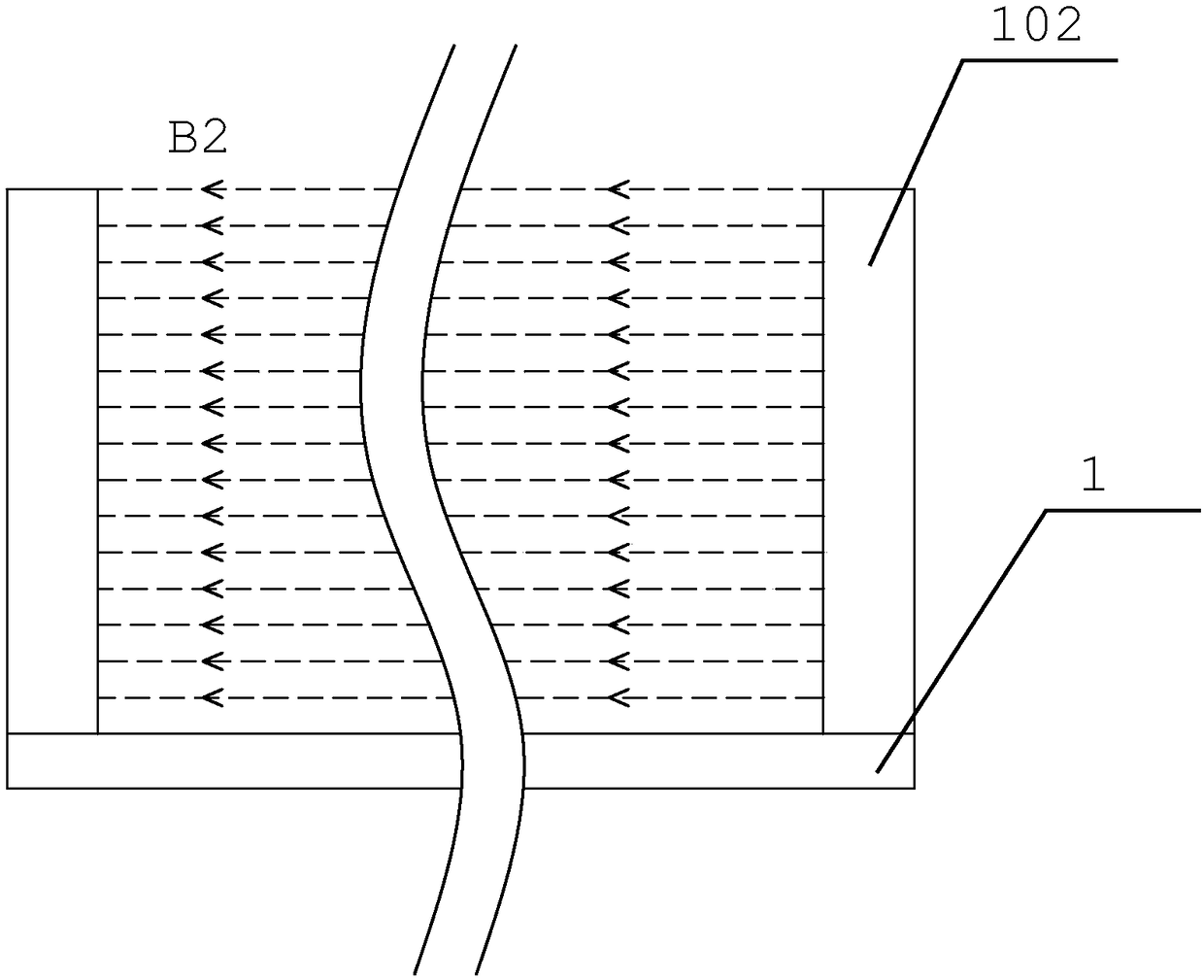 Magnetic field type single-anode-and-cathode electrophoretic coating equipment