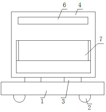 Automatic painting device uniform in painting