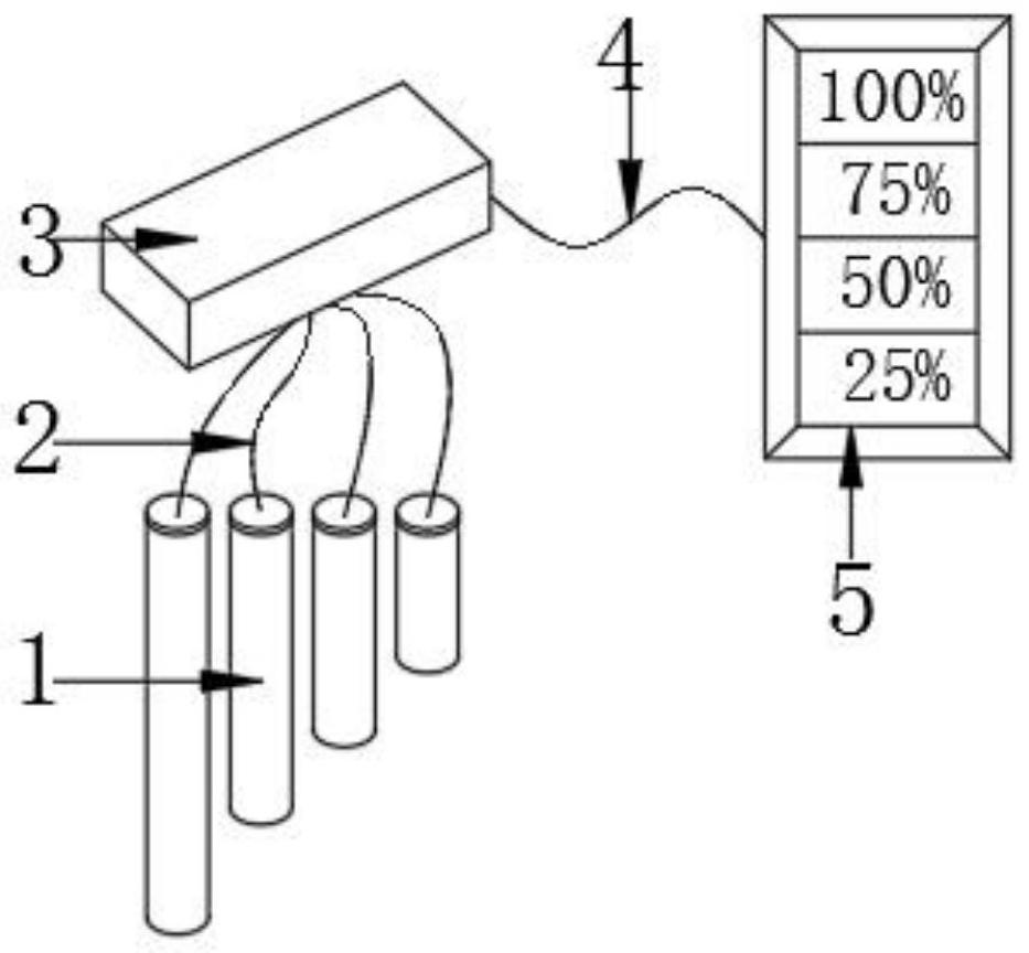 Differential pressure principle non-contact liquid level sensor