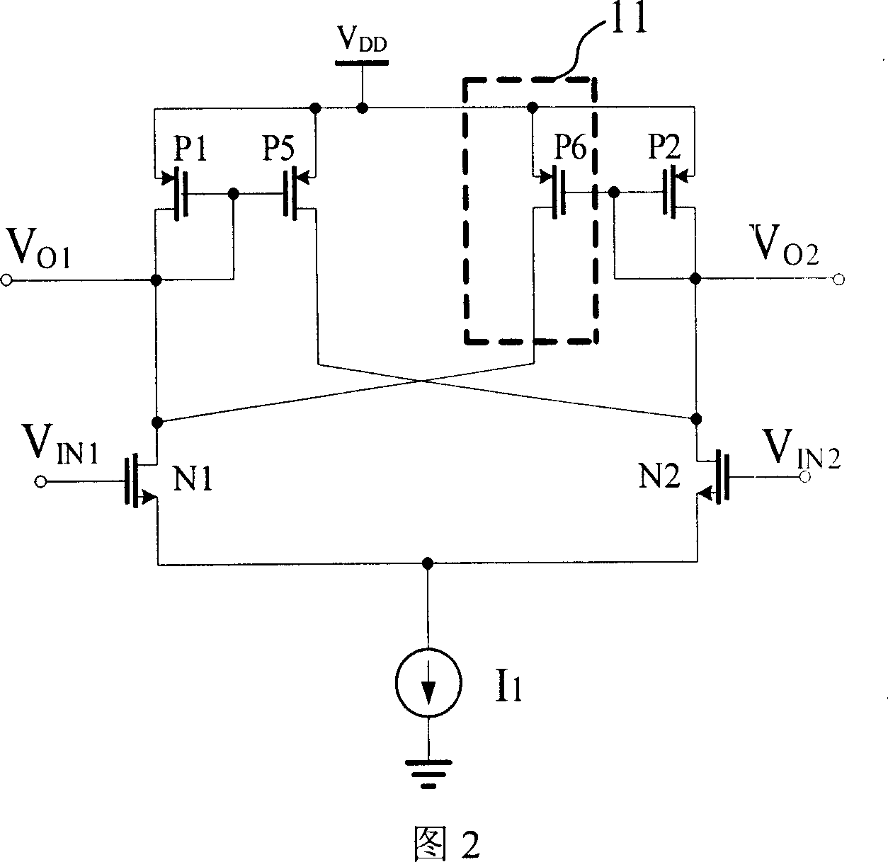 A slow-moving comparator