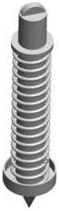 Dibbling and plant spacing type peanut planter