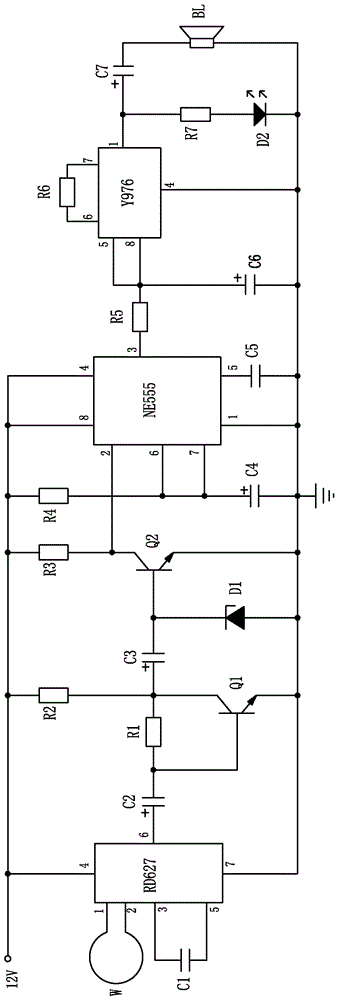 Balcony anti-theft alarm apparatus having initiative warning function