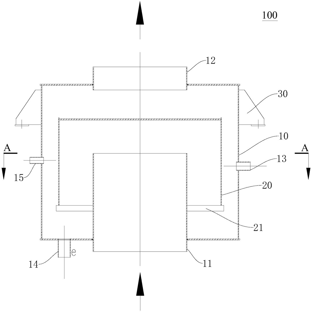 Water seal device for gas cutting in and out and use method thereof