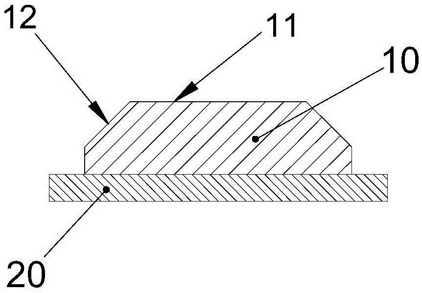 New energy automobile disk type brake pad