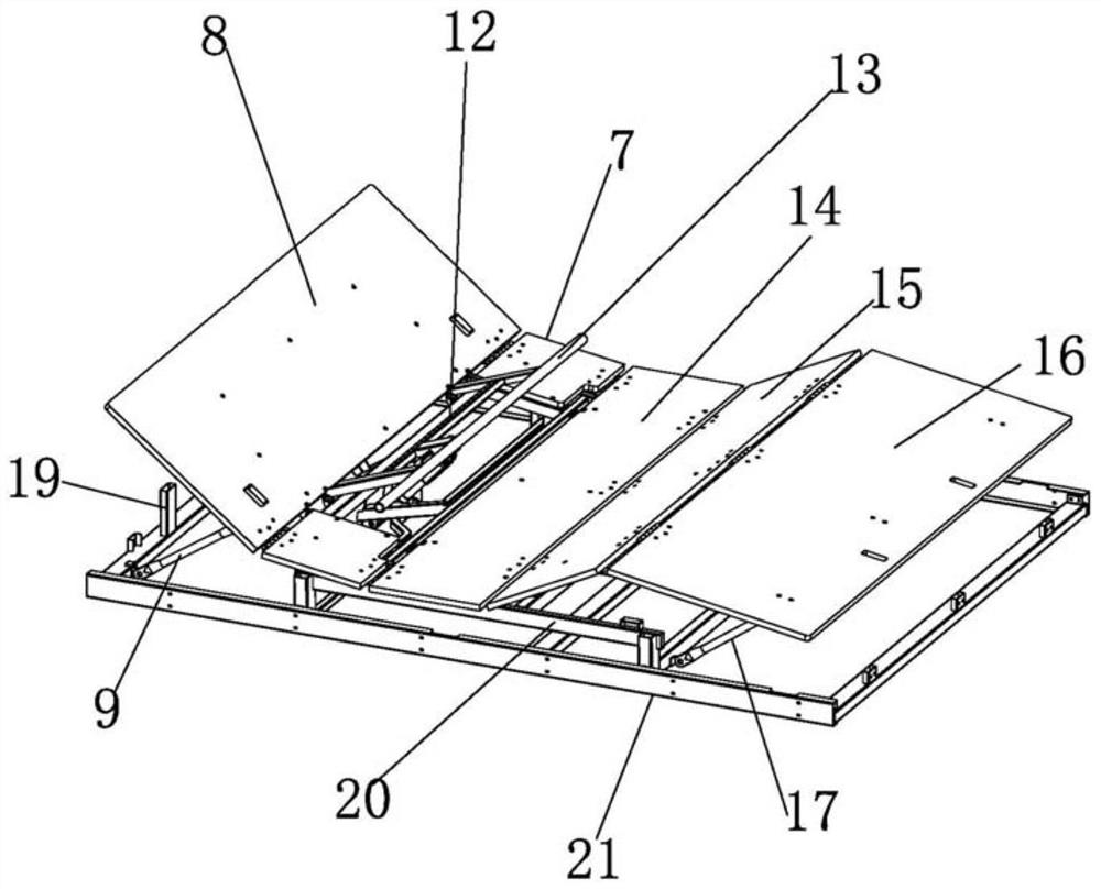 Bed device capable of automatically moving