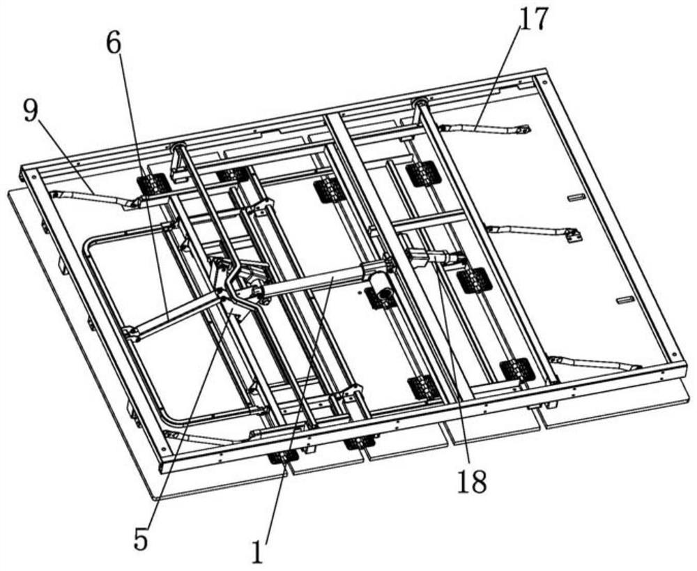 Bed device capable of automatically moving