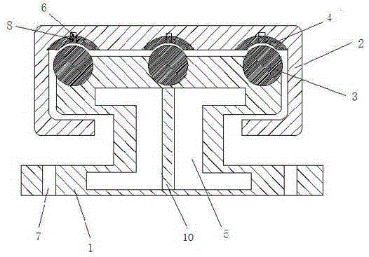 Novel linear guide rail