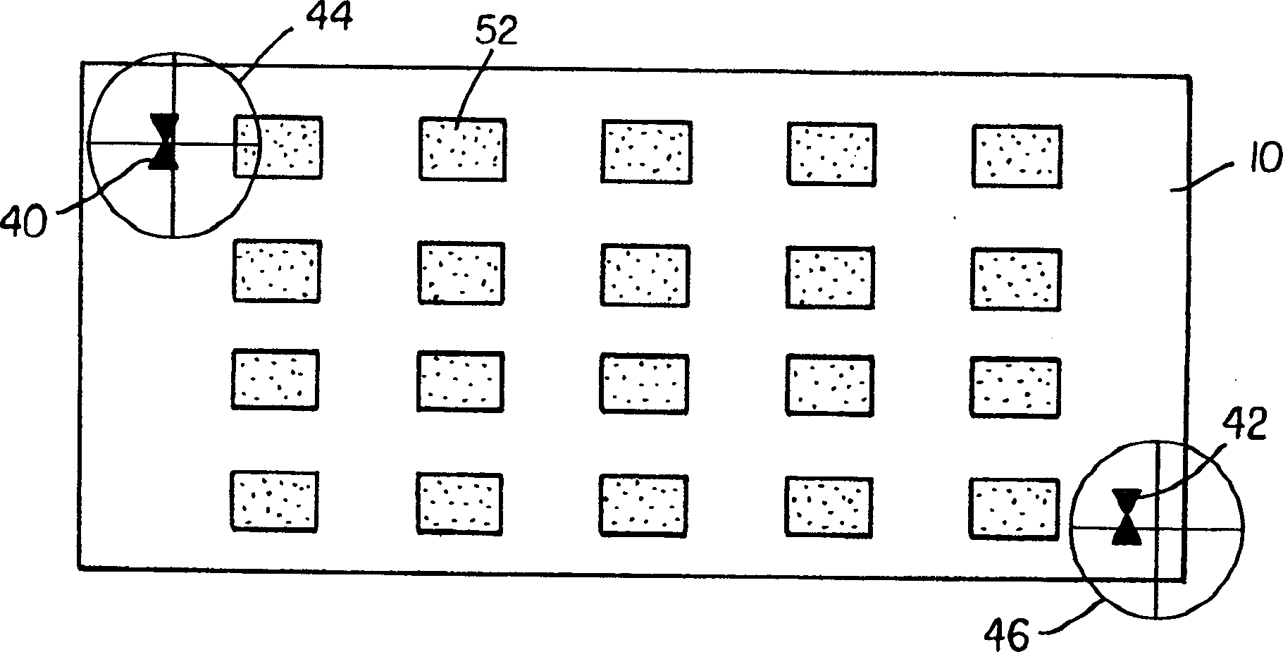 Transmitting layer depositing organic luminous display device