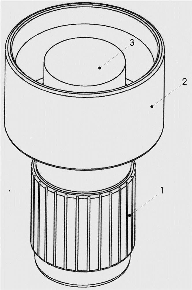 Dilute smoke moxibustion device