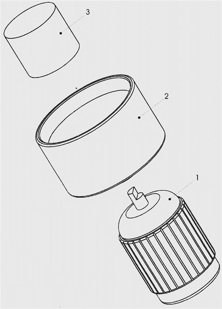 Dilute smoke moxibustion device