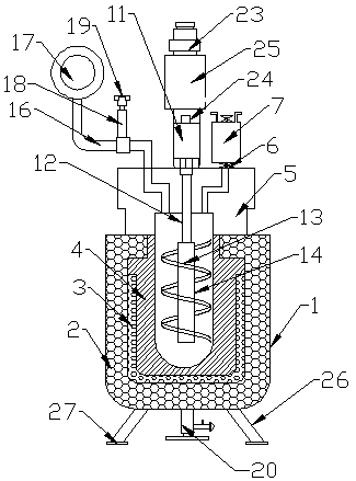 In-situ polymerization reactor