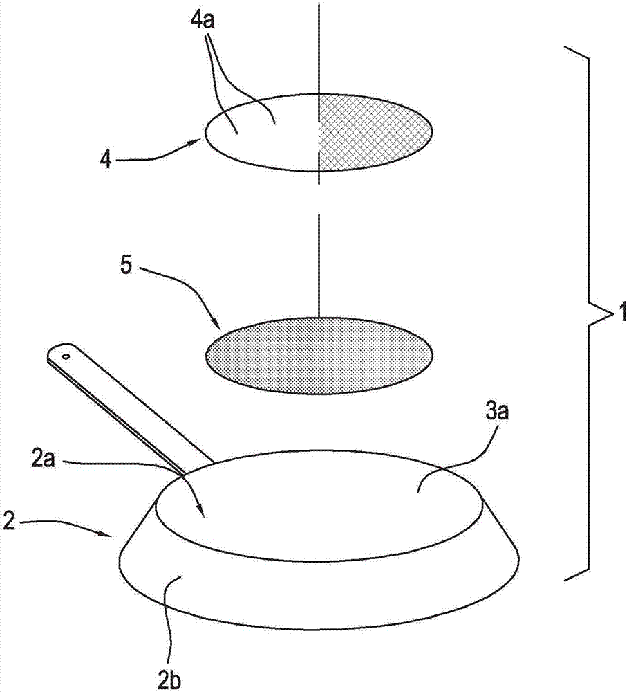 Cooking vessel for induction hobs and a method for making the cooking vessel