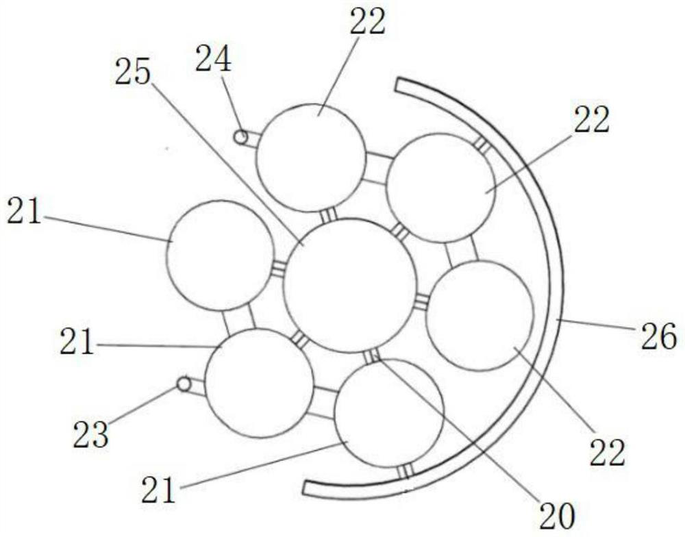 High-orbit spacecraft launching method based on multi-rocket combination