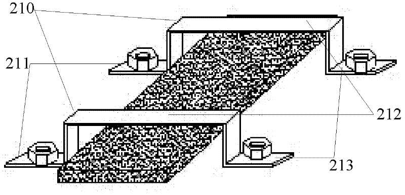 Clamping device of numerical control vertical milling machine