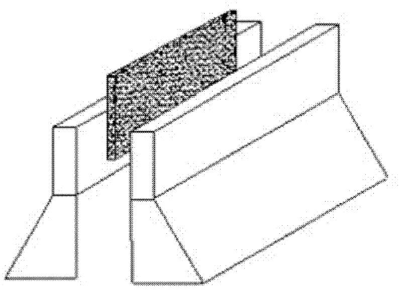 Clamping device of numerical control vertical milling machine