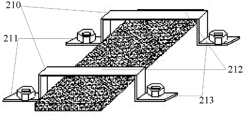 Clamping device of numerical control vertical milling machine