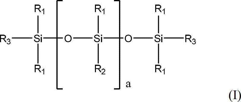 Use and composition of polysiloxane with modified acrylate radicals