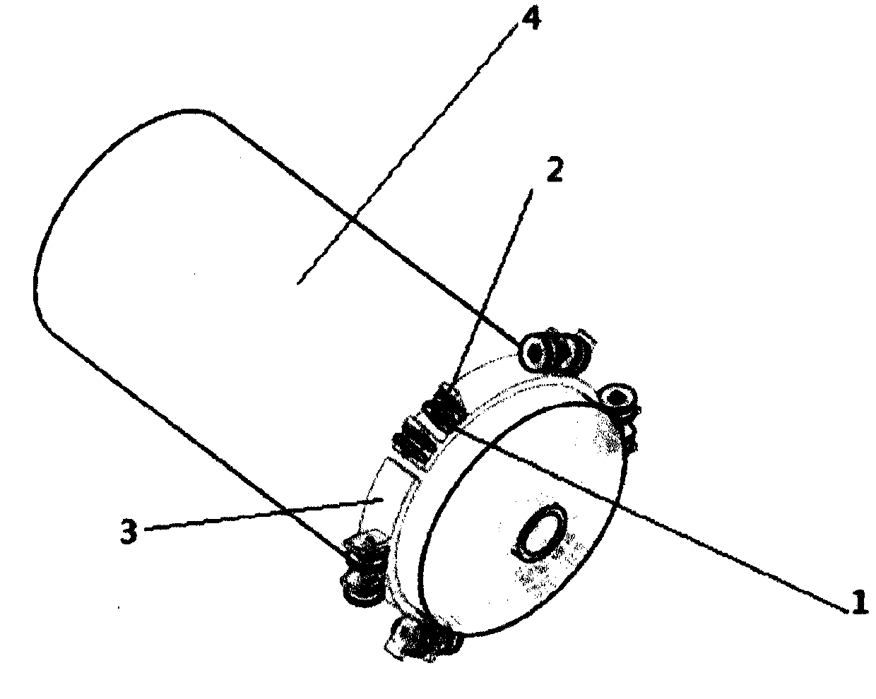 Device used for preventing scratching of aluminum conductors