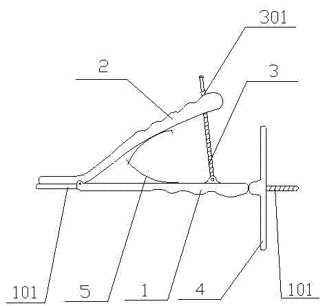 Reset pliers for spreading and lifting lumbar vertebral bodies