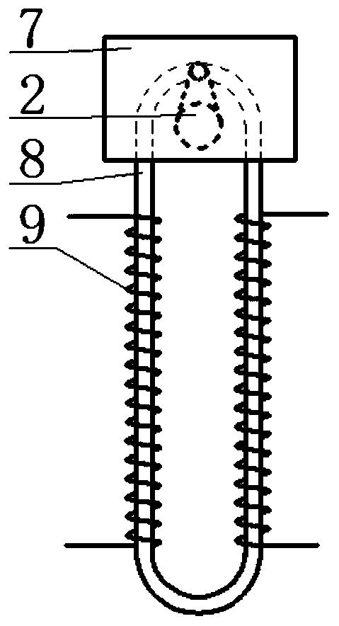 Human body movement power generation device for gymnasium and manufacturing method thereof