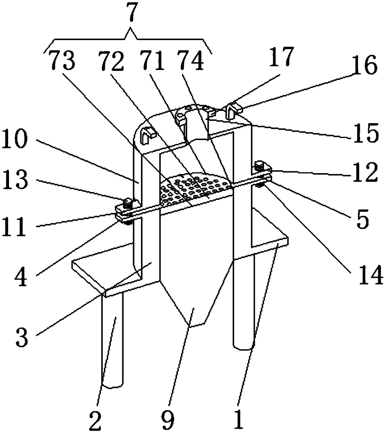 Beer filtering device