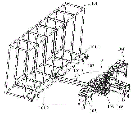 Intelligent pushing type drug discharging device, drug dispensing control system and drug managing and dispensing method