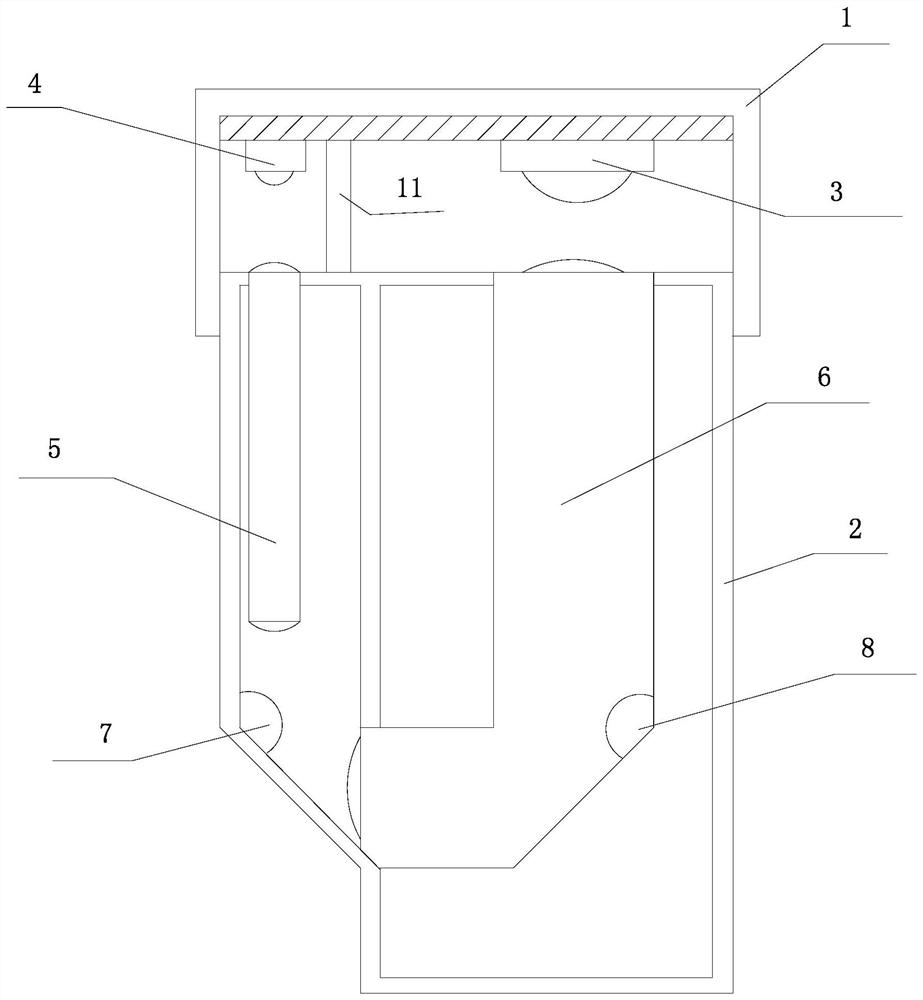 Photoelectric liquid level sensor