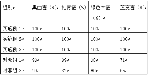 Broad-spectrum mildew-proof paint for bamboo and rattan material