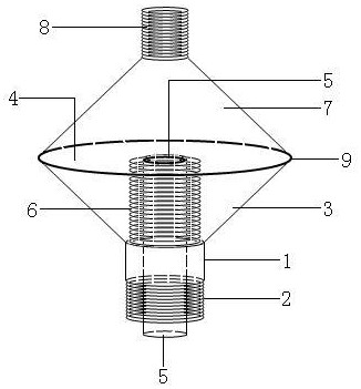 High-sensitivity pressure-limiting air valve of truck air pump